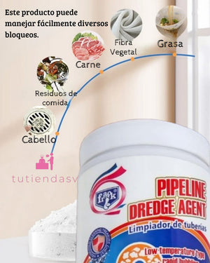 Polvo Mágico Destapador de Tuberías 🌀 ✅ Promoción Especial 2 x 1