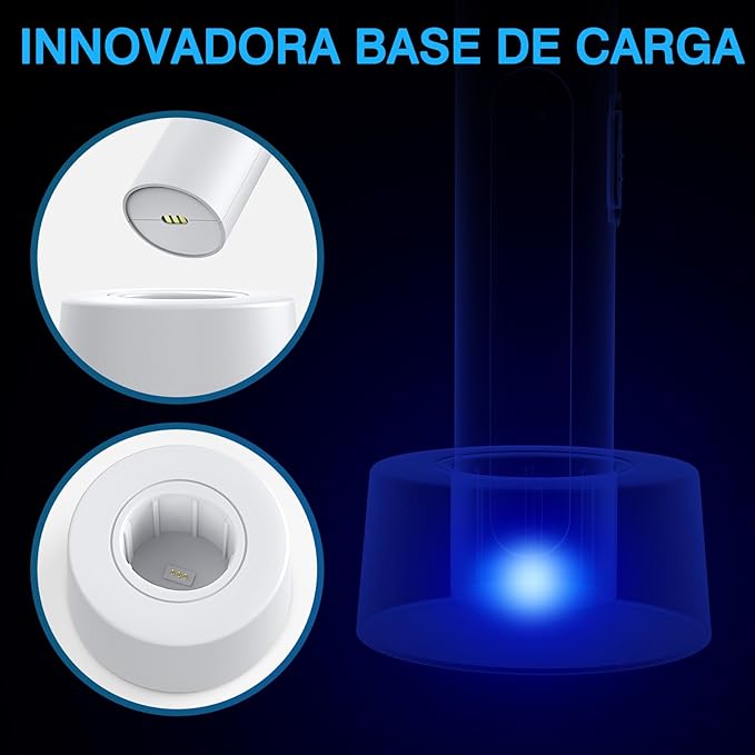 Raqueta Eléctrica Recargable Mata Moscas e Insectos