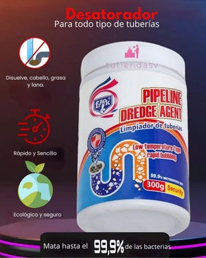 Polvo Mágico Destapador de Tuberías 🌀 ✅ Promoción Especial 2 x 1