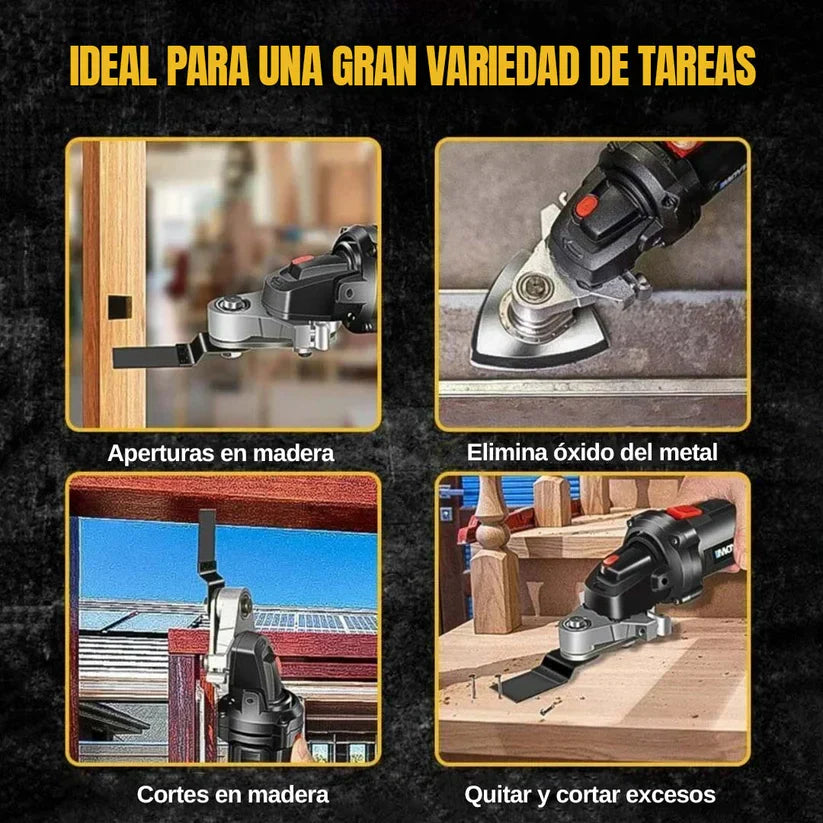 GRINDFIT™ - ADAPTADOR UNIVERSAL PARA AMOLADORA