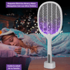 Raqueta Eléctrica Recargable Mata Moscas e Insectos